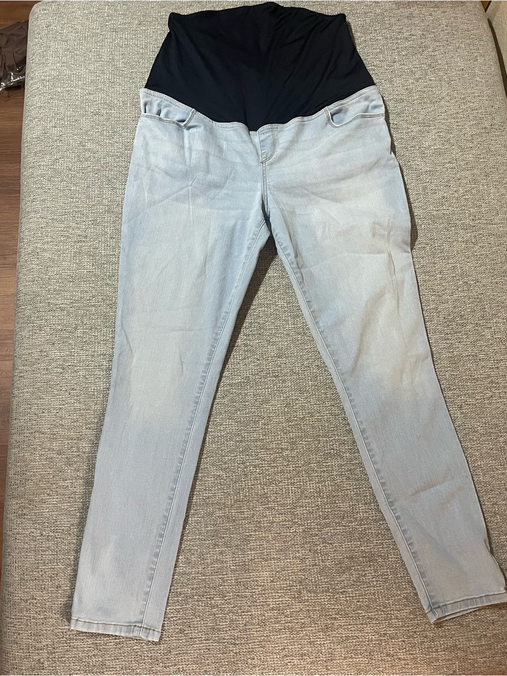 Isabel Maternity by Ingrid & Isabel Light Blue Skinny Jeans